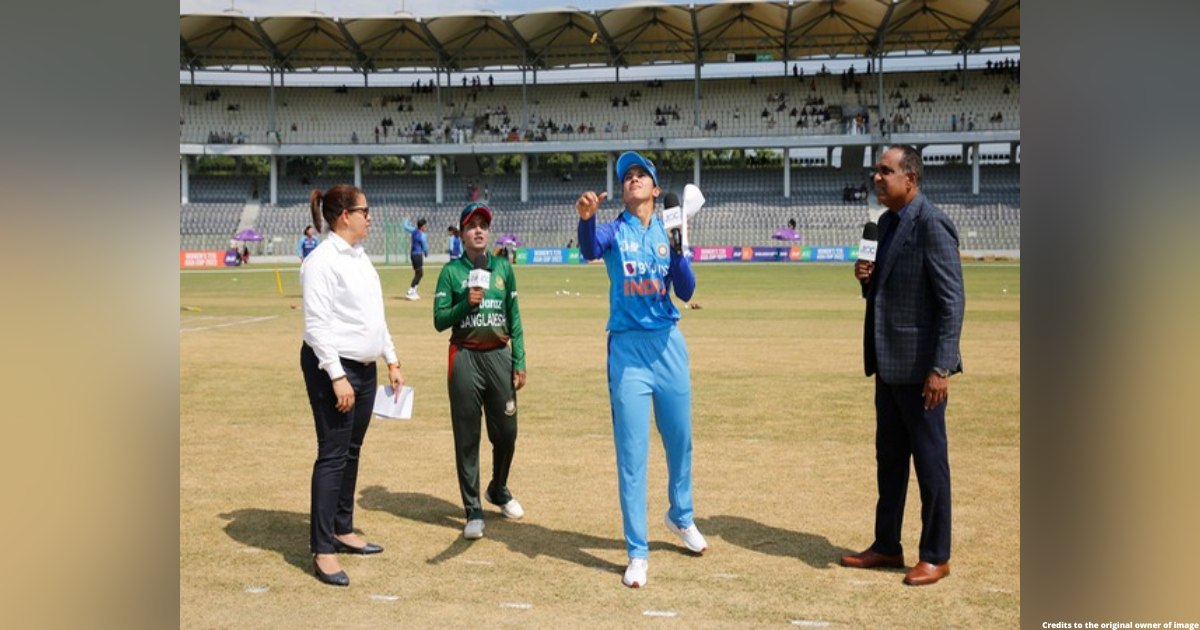 Women's Asia Cup 2022: India wins toss, opts to bat first against Bangladesh